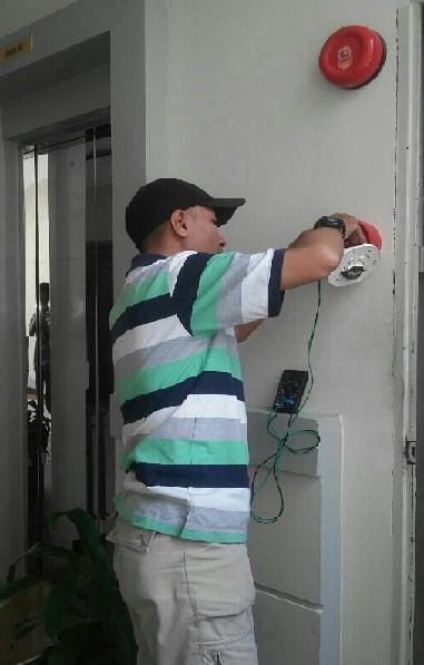 Jasa Instalasi Pemasangan Pengadaan dan Perbaikan Fire Alarm Kebakaran Palembang Sumatera Selatan / Sumsel