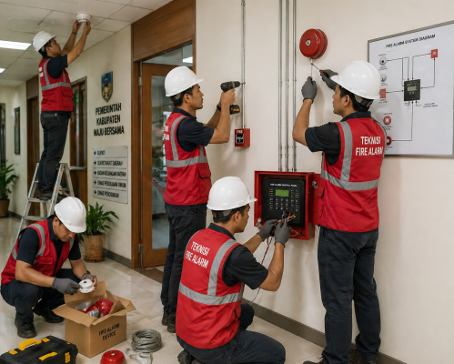 Jasa Fire Alarm Nabire Papua Tengah, alarm kebakaran jogja, fire alarm jogja, Instalasi alarm kebakaran jogja, perbaikan alarm kebakaran, perbaikan fire alarm, pembuatan MCFA (Main Control Fire Alarm), pembuatan FACP (Fire Alarm Control Panel)